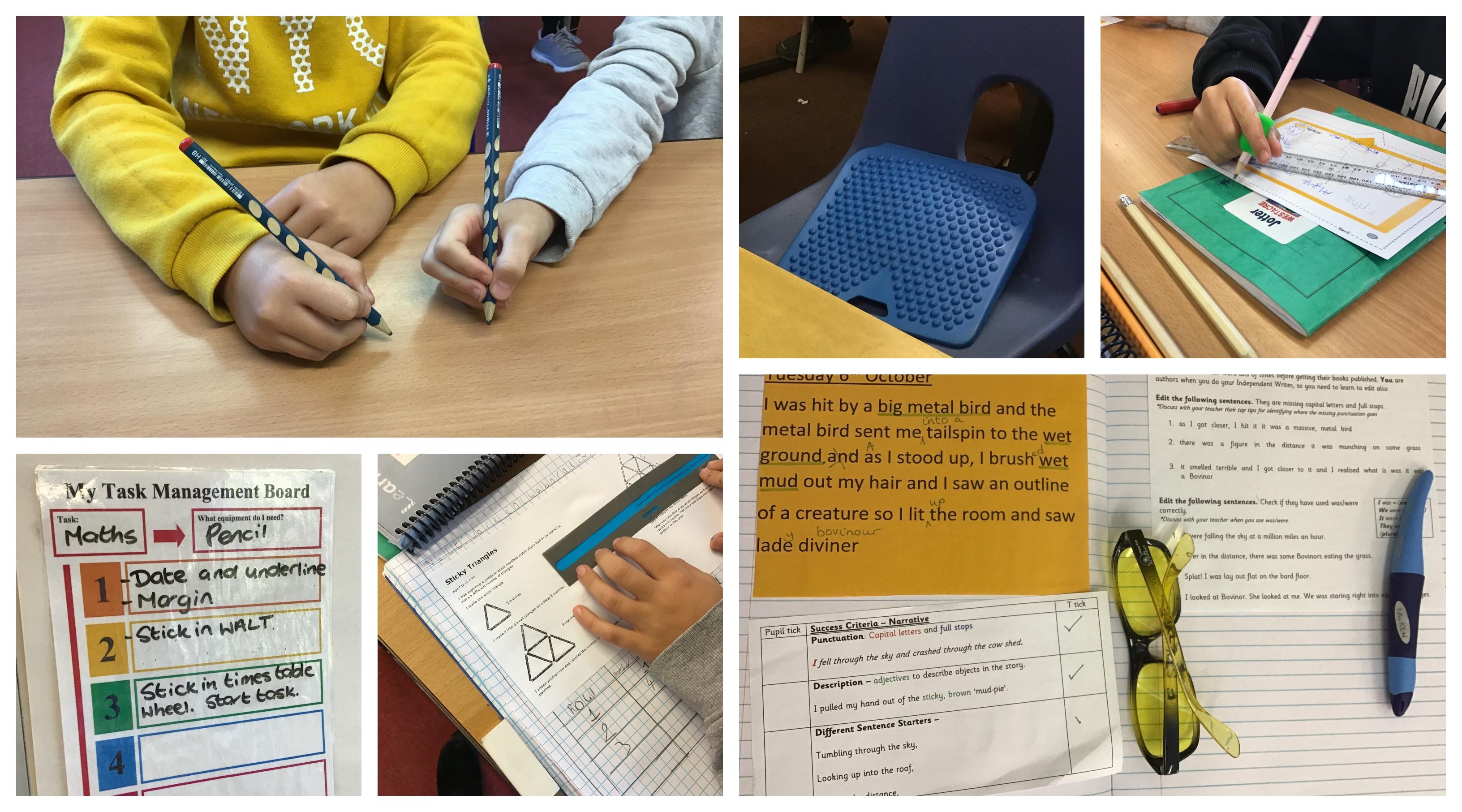 Each classroom is equipped with a range of resources to support learning.